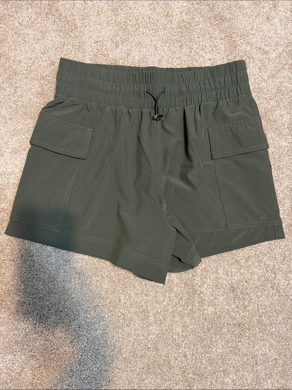 Abercrombie & Fitch Olive Green Cargo Shorts